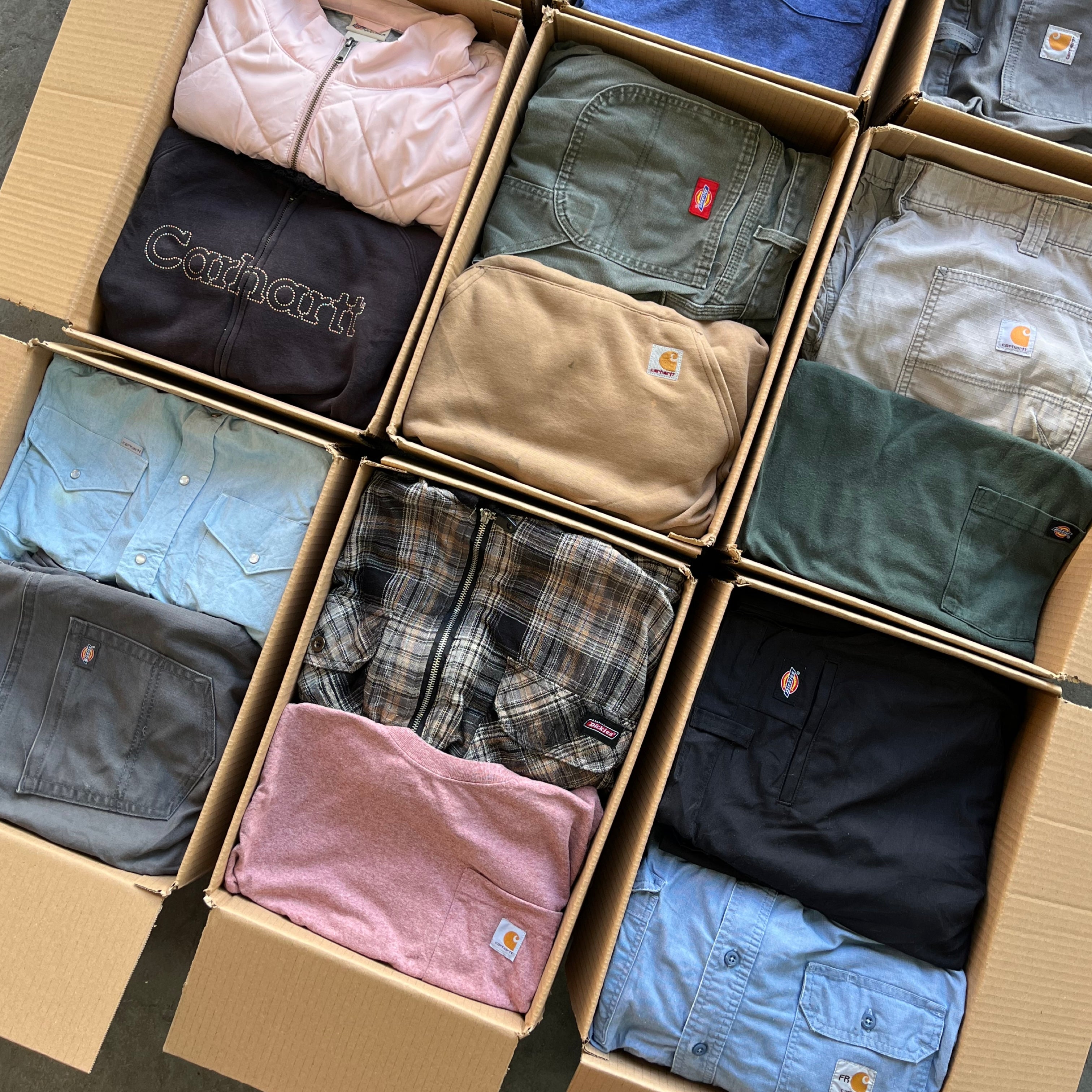 5kg Carhartt/Dickies Mixed Bundle | Aus Vintage Wholesale – Aus