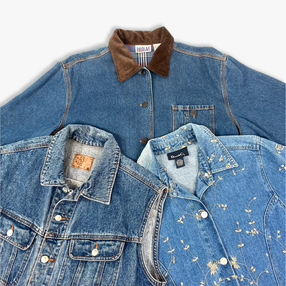 Vintage Denim Jackets Wholesale | Aus Vintage Wholesale – Aus Vintage ...