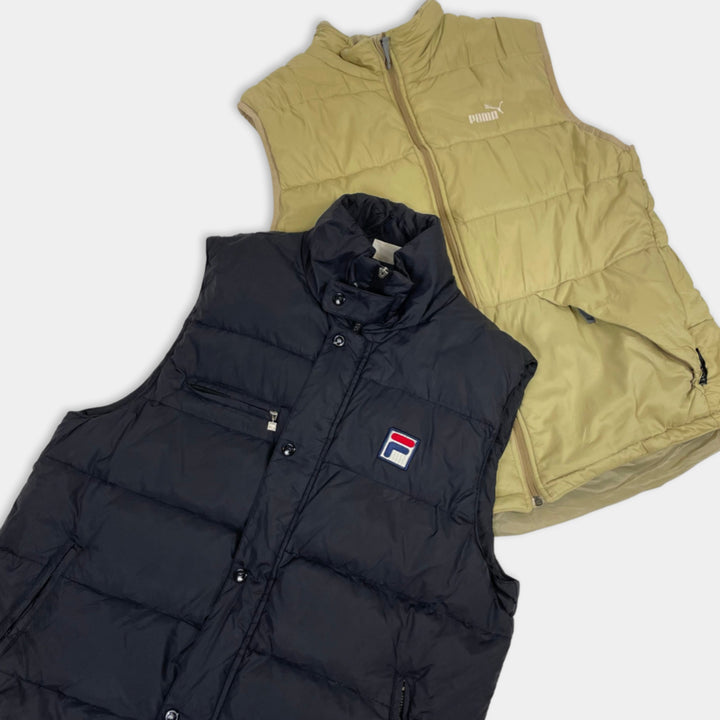 Branded Puffer Vest/Gilet