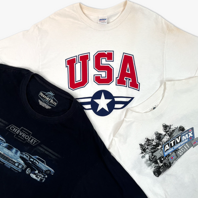 50 Mixed Print T-Shirts
