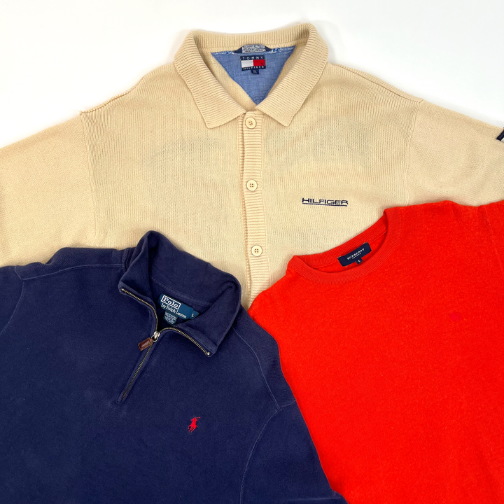 20 Branded Knitwear/Wool Sweaters